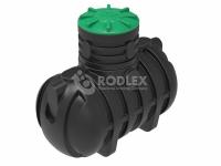 УЖЕ в продаже! Емкость для канализации RODLEX-S2000 с горловиной 500 мм и крышкой в Барнауле