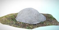 Декоративный камень на люк D70/30 в Барнауле
