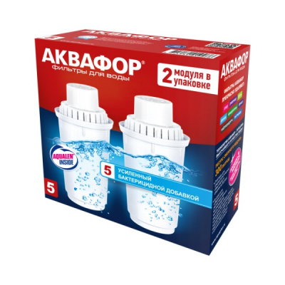 Сменный модуль В5 (В100-5) защита от бактерий (комплект из 2-х штук) в Барнауле