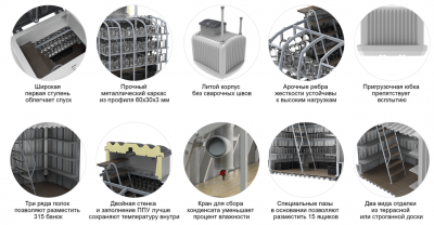 Погреб Rostok 8000 СТАНДАРТ в Барнауле